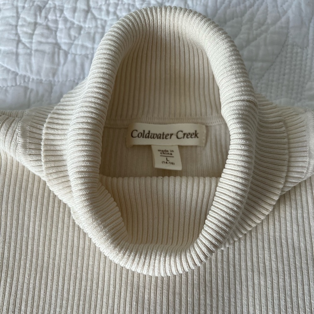 Coldwater Creek Silk Blend Top - Picture 3 of 11